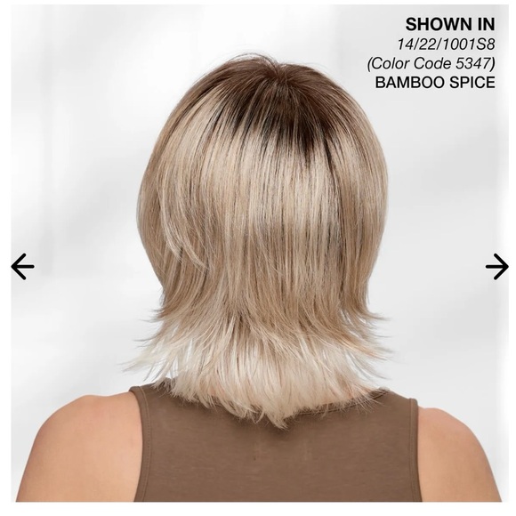 NWT Paula Young “Tucker” Bamboo Spice Women's Wig - Picture 2 of 6